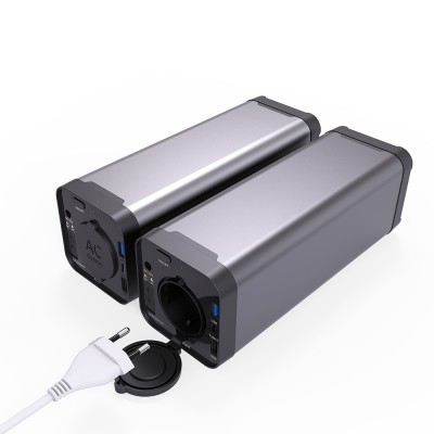 PD function 40000mah Portable Laptop Outdoor Power Bank AC output 220V EU Version 150W Computer Power Bank